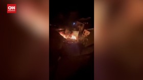 VIDEO: Detik-detik Rumah Sakit di Gaza Dibom, 500 Orang Tewas