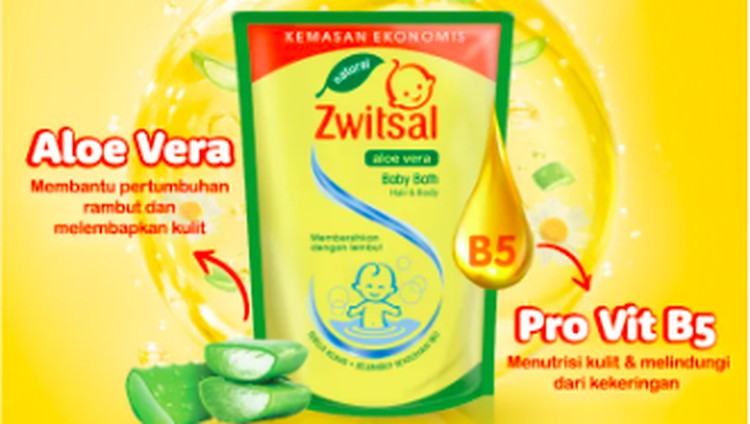 Zwitsal sampo dan sabun mandi bayi