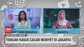 VIDEO: Temuan Kasus Cacar Monyet di Jakarta