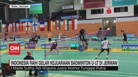 VIDEO: Indonesia Raih Gelar Kejuaraan Badminton U-17 Di Jerman