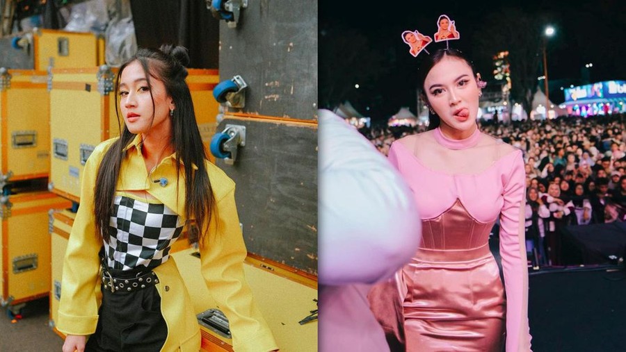 Keisya Levronka dan Mahalini Raharja Keisya Levronka dan Mahalini Raharja