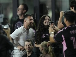 Messi Cuma Nonton di Tribune, Inter Miami Gagal Menang