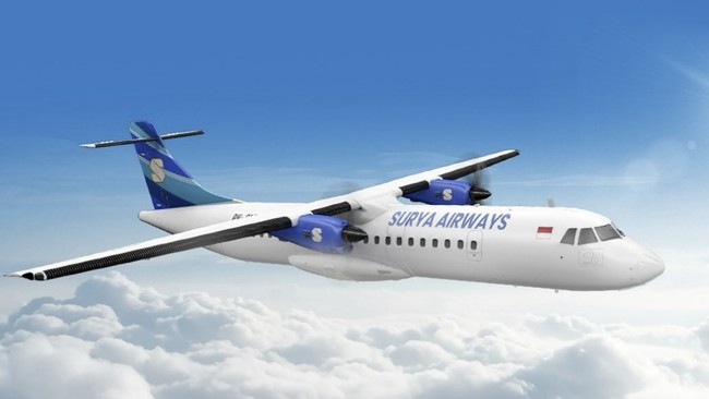 PT Surya Mataram Indonesia bakal meluncurkan maskapai baru di Indonesia bernama Surya Airways.
