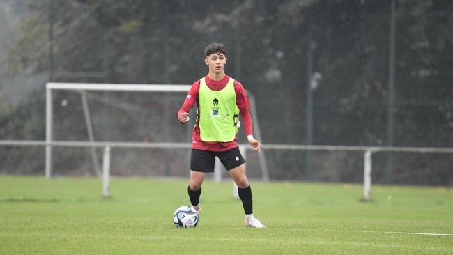 Pemain Timnas Indonesia U-17 Welber Jardim memastikan Amar Brkic siap untuk bermain lawan Panama pada laga kedua grup A Piala Dunia U-17 2023.