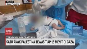 VIDEO: Satu Anak Palestina Tewas Tiap 15 menit di Gaza