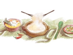 Google Doodle Hari Ini: Merayakan Papeda yang Jadi Warisan Budaya Tak Benda