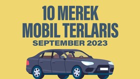 INFOGRAFIS: 10 Merek Mobil Terlaris September 2023
