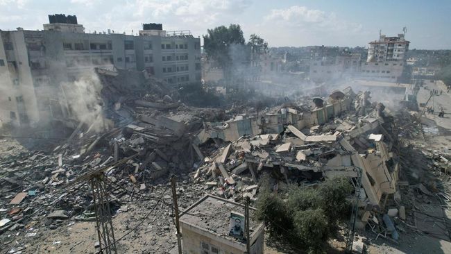 Israel Ubah Gaza Jadi 'Neraka', Korban Tewas Hampir 6.000