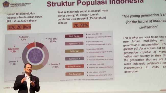 Kegiatan bertajuk 'ORASI' atau Obrolan Investasi untuk Negeri itu bertujuan meningkatkan literasi keuangan di kalangan generasi muda sebagai kunci masa depan.