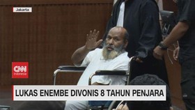 VIDEO: Lukas Enembe Divonis 8 Tahun Penjara