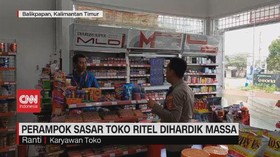 VIDEO: Perampok Sasar Toko Ritel Dihardik Massa