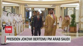 VIDEO: Jokowi Bertemu PM Arab Saudi