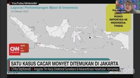 VIDEO: Satu Kasus Cacar Monyet Ditemukan di Jakarta