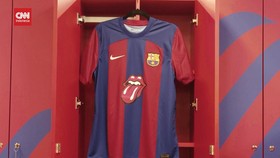 VIDEO: Ada Logo The Rolling Stone di Jersey Barca Jelang El Classico