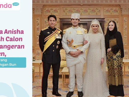 5 Fakta Anisha Rosnah Calon Istri Pangeran Mateen, Bukan Orang Sembarangan Bun