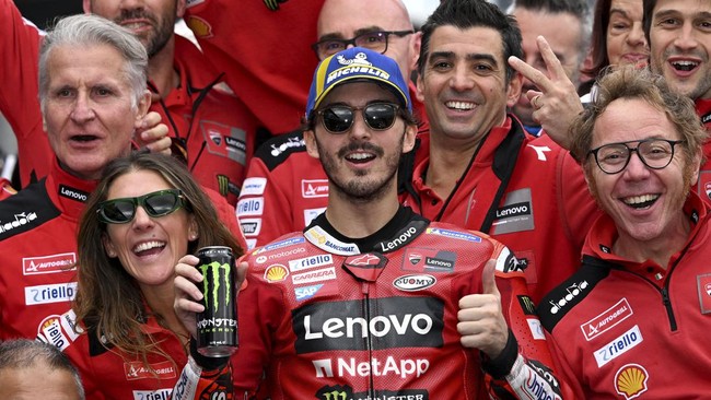 Francesco Bagnaia terang-terangan berharap hal buruk menimpa Jorge Martin pada balapan full race MotoGP Australia 2023.