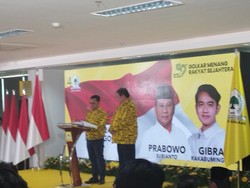 Golkar Resmi Dukung Gibran Rakabuming jadi Cawapres Prabowo
