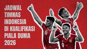 INFOGRAFIS: Jadwal Timnas Indonesia di Kualifikasi Piala Dunia 2026