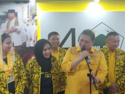 Airlangga Targetkan Golkar Raih 20% Kursi DPR di Pemilu 2024