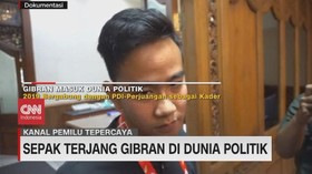 VIDEO: Sepak Terjang Gibran di Dunia Politik