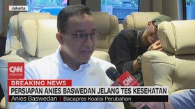 VIDEO: Apa Saja Yang Dipersiapkan Anies Baswedan Jelang Tes Kesehatan