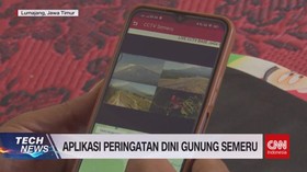 VIDEO: Aplikasi Peringatan Dini Gunung Semeru