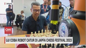 VIDEO: Uji Coba Robot Catur di Japfa Chess Festival 2023