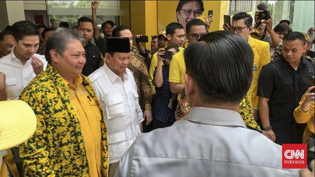 Prabowo Subianto soroti sejumlah tokoh muda berprestasi di saat Golkar resmi mengusung dirinya dan Gibran sebagai capres dan cawapres di Pilpres 2024.
