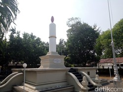 Bersejarah, Tugu Lilin di Penumping Jadi Simbol Harapan Kemerdekaan