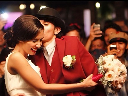 Sweet! 5 Potret Ultah Pernikahan Marsha Timothy & Vino Bastian ke-11, Hadiah 200 Mawar hingga Unggah Momen Lawas