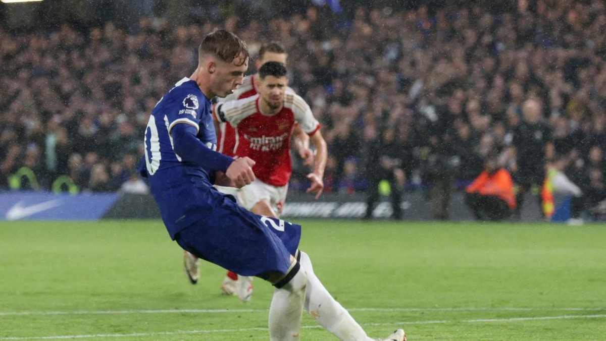 FOTO: Hujan Gol di Derby London Chelsea vs Arsenal