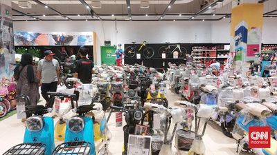 Gas ke Transmart Hari Ini, Sepeda Listrik Diobral Mulai Rp3 Jutaan