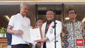 Ganjar Klaim Tak Ada Kendala Selama Pemeriksaan Kesehatan 9 Jam