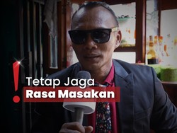 Viral Bang Baron Pedagang Bakso Bergaya Nyentrik Sempat Dikira Intel