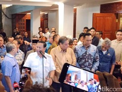 Seluruh Ketum KIM Hadiri Pengumuman Gibran Rakabuming Cawapres Prabowo