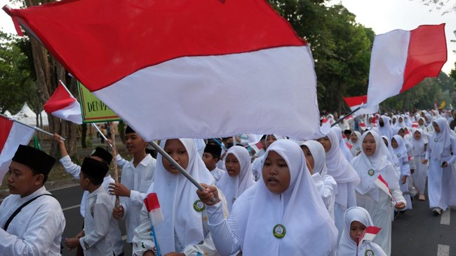 FOTO: Perayaan Hari Santri 2023 di Sejumlah Daerah