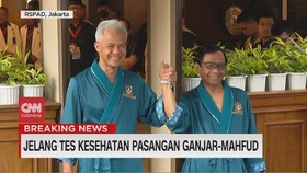 VIDEO: Pasangan Ganjar-Mahfud Siap Jalani Tes Kesehatan