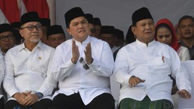 Ganjar-Mahfud Unggul di TPS Erick Thohir, Prabowo-Gibran Posisi Buncit