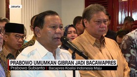 VIDEO: Prabowo Umumkan Gibran Jadi Bacawapres