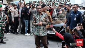 Usai Bertemu Jokowi, Mahfud MD Langsung Tinggalkan Istana