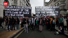 VIDEO: Ratusan Ribu Orang Demo Dukung Palestina di London