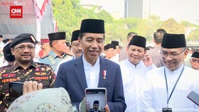 VIDEO: Jokowi Respons Pertanyaan Puan Soal Dukung PDIP dan Ganjar