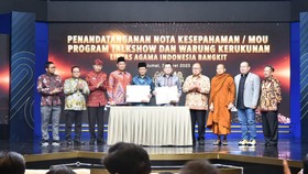 KPU Gandeng Warung Kerukunan Lintas Agama Wujudkan Pemilu Damai