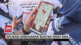 VIDEO: Aplikasi Kebugaran Buatan Siswi SMA