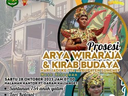Prosesi Arya Wiraraja Sumenep Digelar di Kota Lama Kalianget