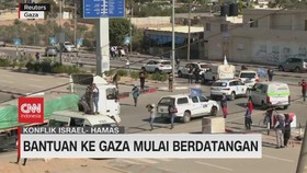 VIDEO: Bantuan Ke Gaza Mulai Berdatangan