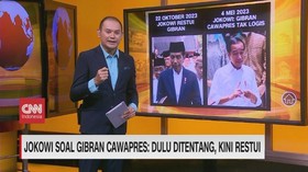 VIDEO: Jokowi Soal Gibran Cawapres: Dulu Ditentang, Kini Restui