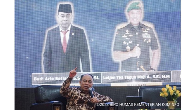 Kampanye atau komunikasi publik 'Pemilu Damai 2024' merupakan upaya mendorong masyarakat agar memilih dengan bijak dengan tetap menjaga perdamaian bangsa.