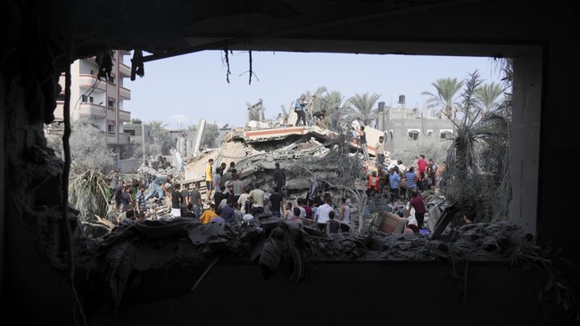 Israel dilaporkan setuju dengan AS untuk tunda invasi di Gaza sehingga Washington bisa kerahkan pertahanan dan lindungi pasukan mereka.