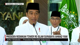 VIDEO: Presiden Resmikan Tower RS Islam Surabaya Ahmad Yani